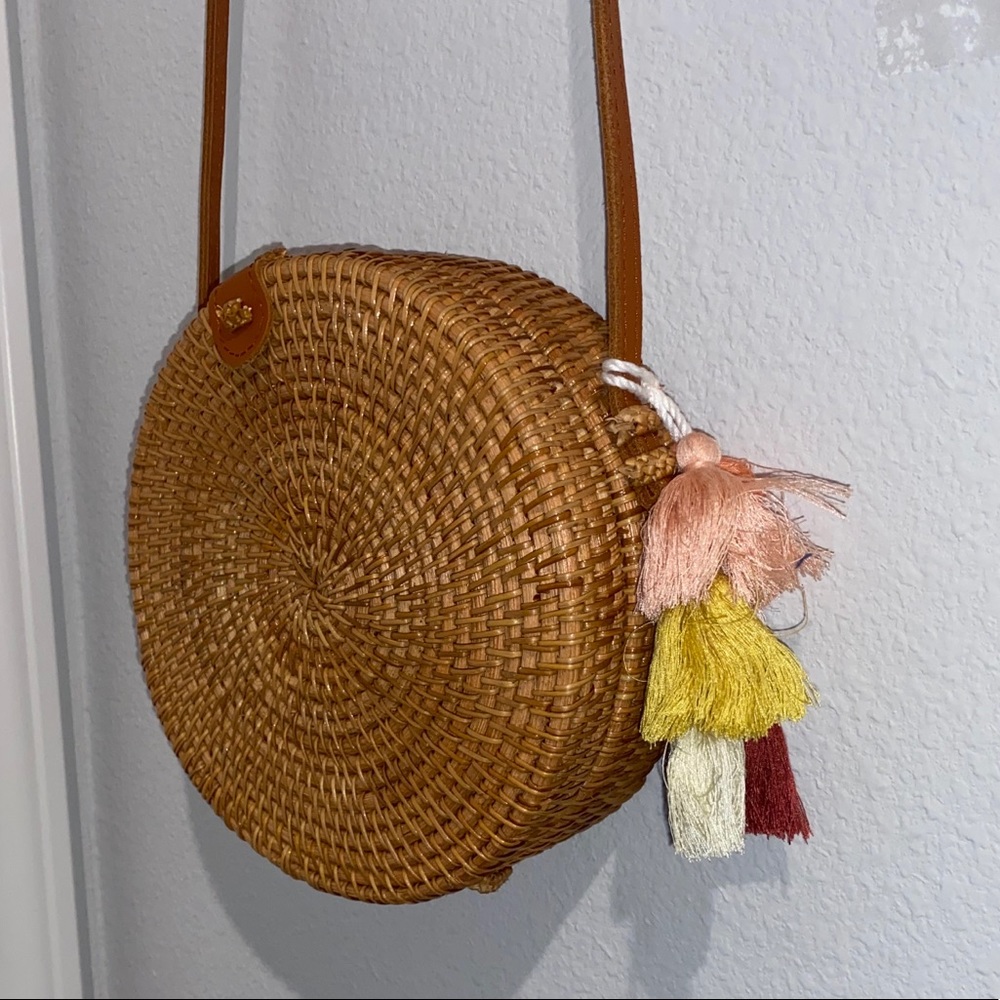 crossbody picnic basket purse